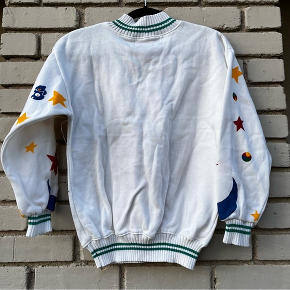 Vtg NWOT Pacer Petites Santa Christmas Shapes Sweater - Size Small Petite - Picture 3 of 4